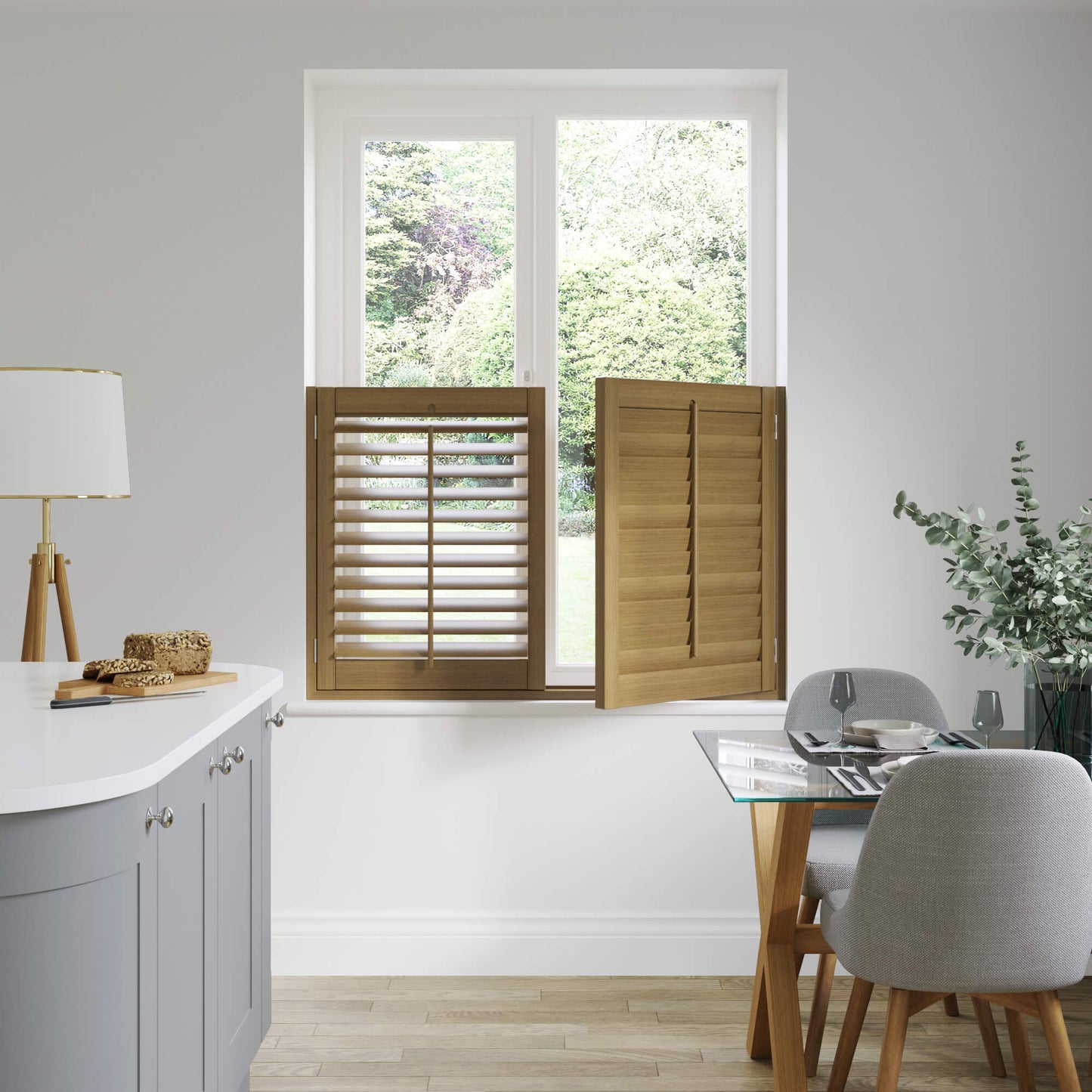 Café Style Shutters